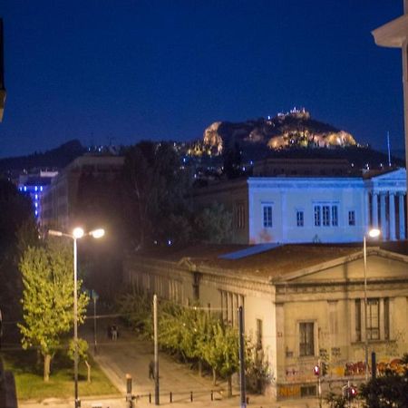 Downtown Across National Archaeological Museum Athens Exterior photo